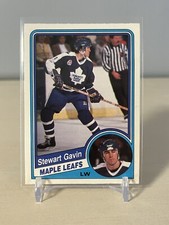 1984-85 O-Pee-Chee #302 Stewart Gavin - NHL Hockey Card