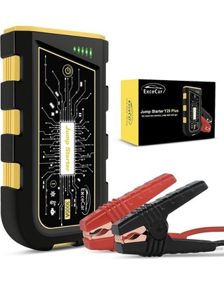 3000A Jump Starter Netzteil, 12 V Lithium Tragbar Auto Akku Booster Pack, 