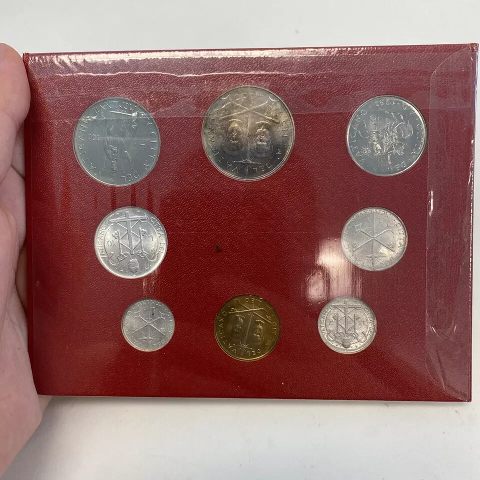 Vatican City Pontiff Paul VI Anno V Mint Set MCMLXVII 1967 UNC