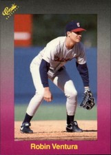 1989 Classic Travel Purple #177 Robin Ventura Rookie White Sox