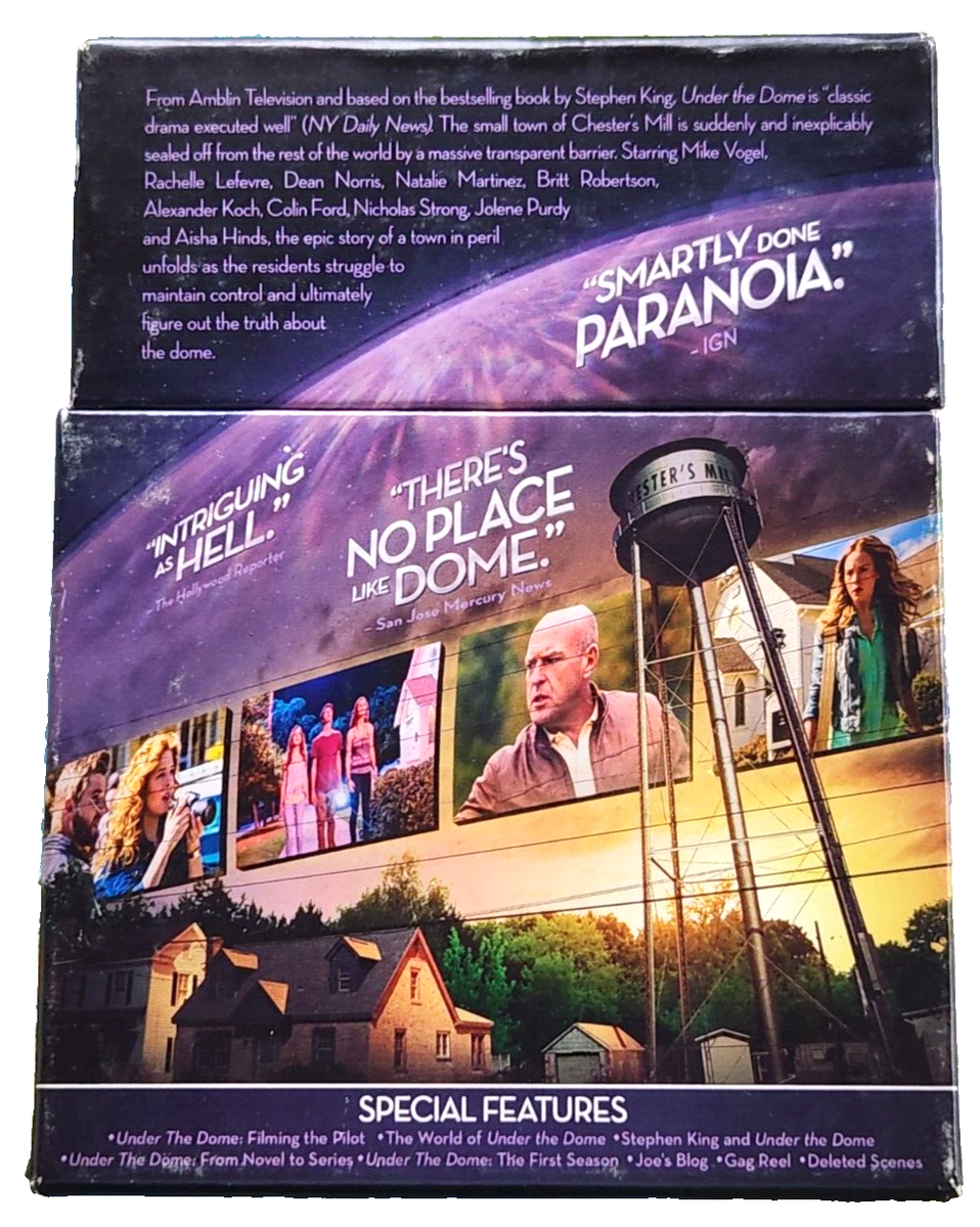 Under the Dome: Season DVD, 2013 Discs Stephen King Mike Vogel