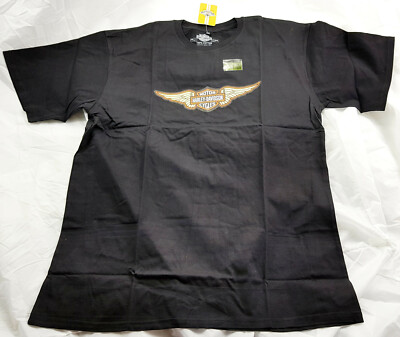 Harley Davidson 90th-Wear T-Shirt Eagle-Wing Black Seltene Gr.3XL XXXL