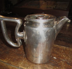Gorham Vintage Silver Soldered Zepplin Creamer Wheeler Hospital Gilroy Calif CA. — photo 4