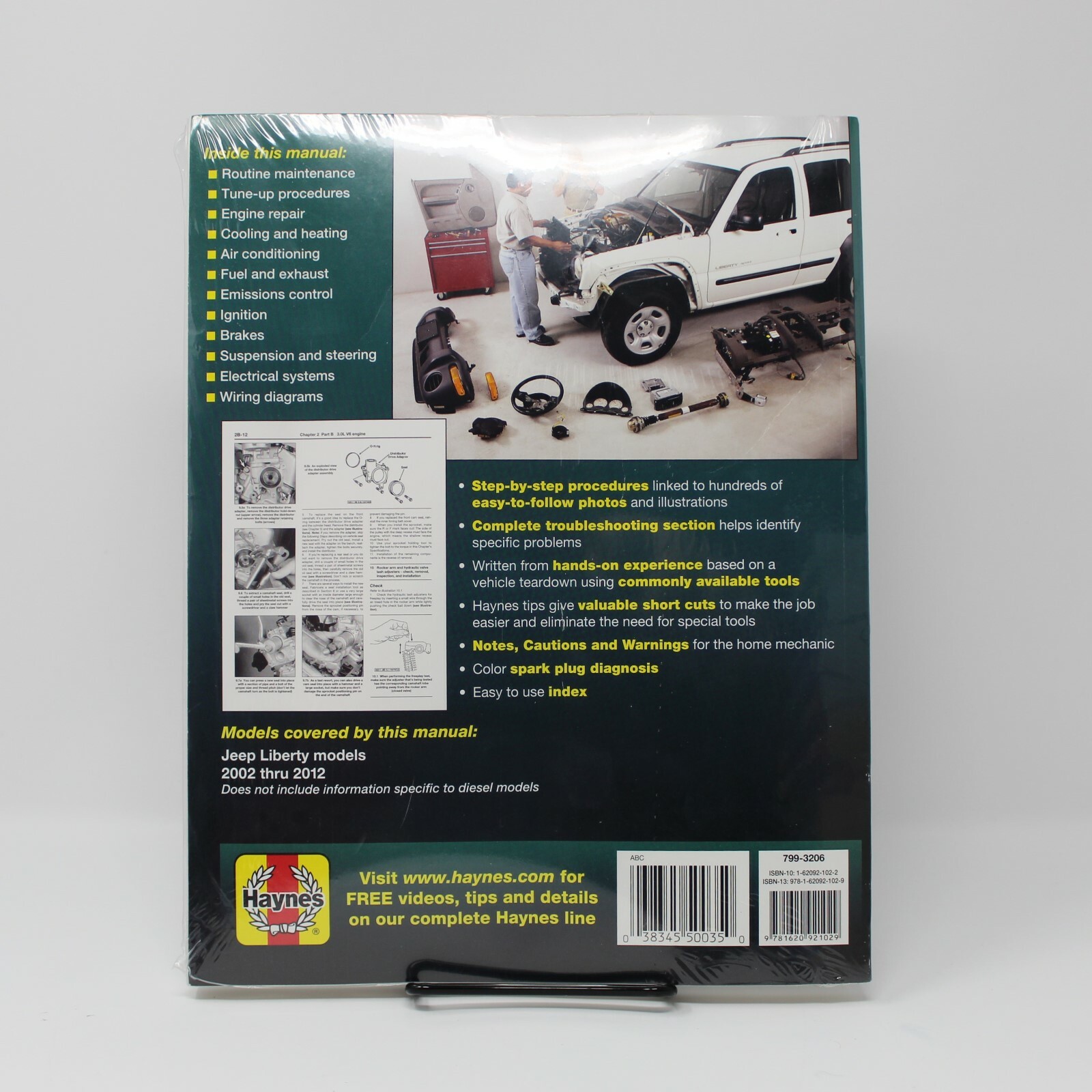 Repair Manual Haynes 50035 fits 02-12 Jeep Liberty for sale online | eBay