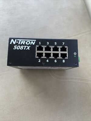 508tx N-TRON 508TX 8 Port Industrial Ethernet Switch | eBay