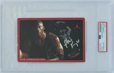 PHIL KNIGHT NIKE SIGNED MICHAEL AIR JORDAN 13 SHOE CARD PSA DNA COA AUTOGRAPHED