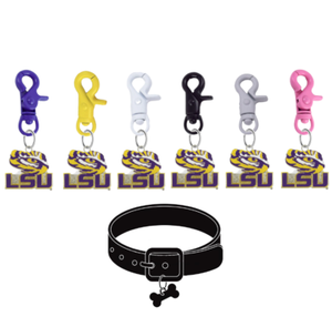 lsu cat collar