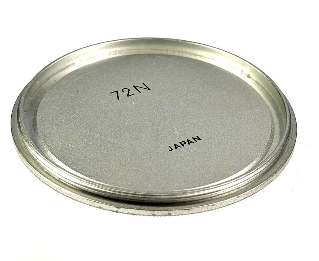 Genuine Nikon 72mm 72N Silver Metal Screw-in Front Lens Cap | eBay