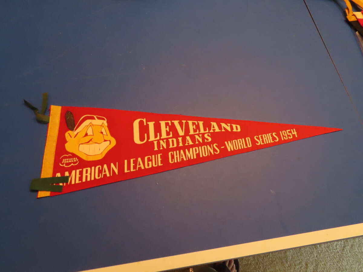 1954 Cleveland Indians American League champions World series