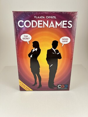 Codenames Party Word Game Factory Sealed Vlaada Chvátil Czech Games Edition
