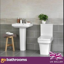 Neutral Sand Tile & Bathroom Feature Wall Tile Modern Grey Wave | 3 Styles