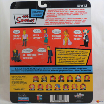 The Simpsons Dr. Stephen Hawking series 13 Intelli-tronic figure