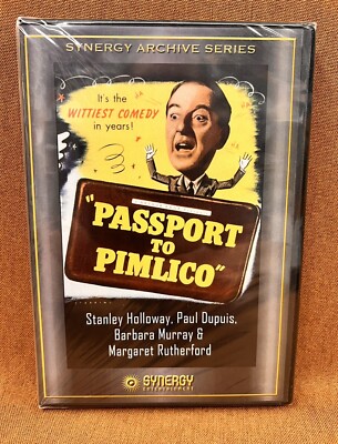 PASSPORT TO PIMLICO ~ Stanley Holloway NEW SEALED DVD ~ Synergy Archive Edition