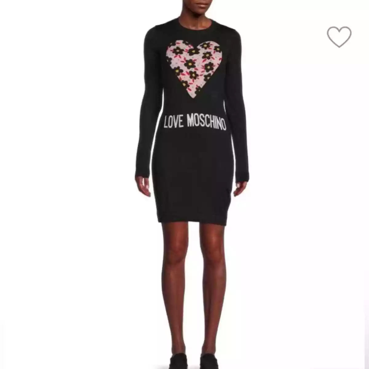 Love moschino deals heart dress