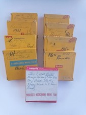 LOT OF 9 EARLY 60's ROSE PARADES ETC. 8 mm HOME MOVIES Film Reel 46 11 G