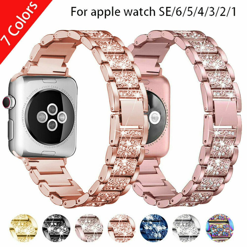 45 49mm Glitter Diamond Band iWatch Strap For Apple Watch 10 9 8 7 6 5 4 41 44mm