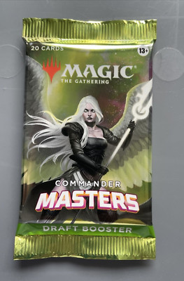 Commander Masters - Magic Draft Booster - OVP - englisch