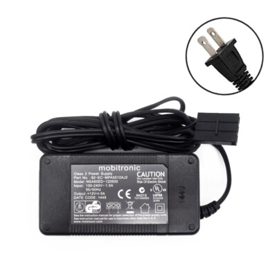 3-Pin Genuine Mobicool Model: NSA60ED-120500 AC Adapter Power Supply 12V 5A