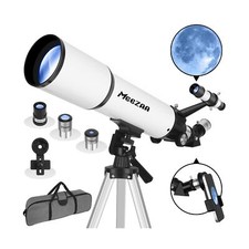 MEEZAA Telescope for Adults Astronomy, 80mm Aperture 600mm Refractor Telescop...