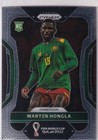 Panini Prizm Soccer World Cup Qatar 2022 No. 42 Martin Hongla Rookie Card RC