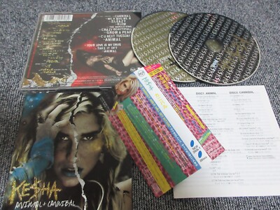 KESHA / animal + cannibal / JAPAN LTD 2CD OBI bonus track | eBay