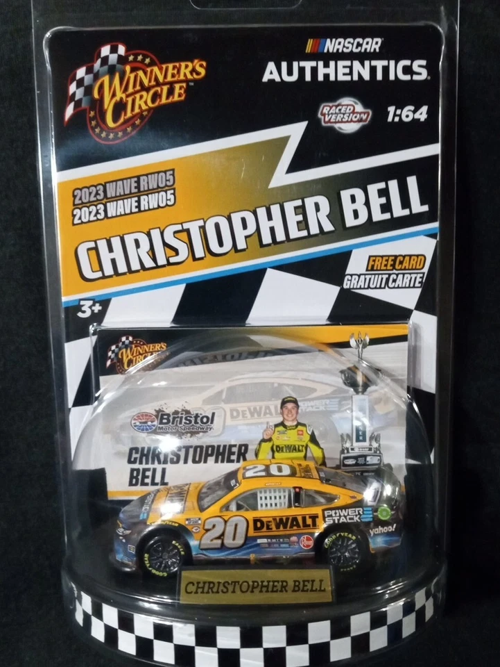Christopher Bell #20 Camry BRISTOL Dirt ‘23 WAVE RW5 NASCAR WINNER'S CIRCLE🔥 - Image 4 of 4