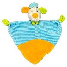 Topolino Mysz Kapelusz Chusta do smoczka 26cm Niebieskie paski Pomarańczowy Niedźwiedź Kot