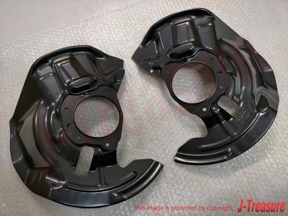 Juego de cubierta antipolvo de freno de disco delantero genuino TOYOTA CELSIOR LS400 94-00 juego derecho izquierdo OEM Foto 3 de 4
