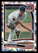 2024 Panini Stars & Stripes ZACH STRICKLAND CRYSTALS 13/25 #119
