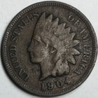 1904 United States Indian Head Cent - Very Good (VG) KM#90a - 4272-AH — photo 1