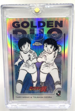 2025 Topps J.League GD-1 Tsubasa Ozora &amp; Taro Misaki GOLDEN DUO Trading Card JP