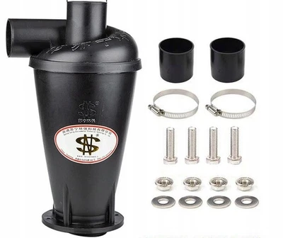 HOMTAS Separador de polvo ciclónico profesional filtro separador aspiración de polvo comandante de polvo DHL