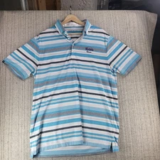 Modelo Especial Shirt Mens Large Striped Golf Polo Matie GK Lightweight