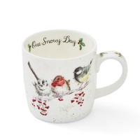 Wrendale Designs Porzellan-Becher One Snowy Day | Ca. 310Ml