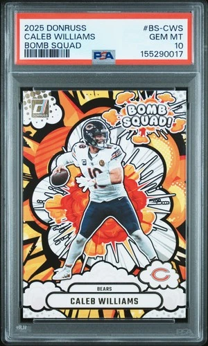 2025 Panini Caleb Williams Base (PSA 10)