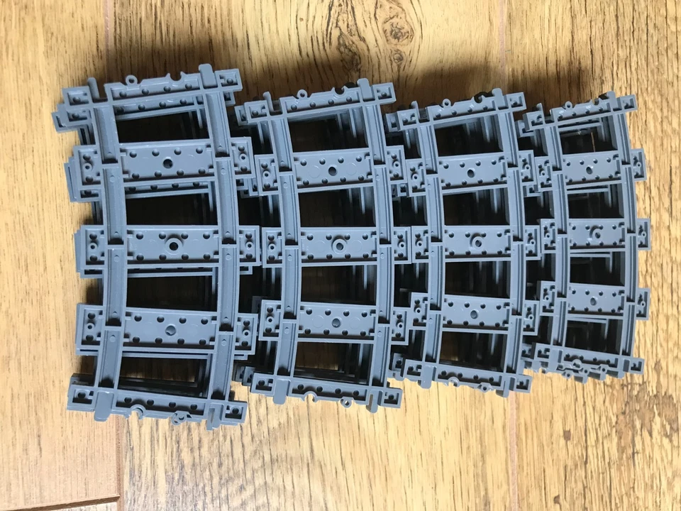 15 rails courbes LEGO - Photo 2/4