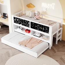 Kinderbett Hochbett Jugendbett Einzelbett Schlafzimmer Bettgestelle Massivholz