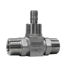 BLANCETT B111-120 Flowmeter,Turbine,400 GPM,2 In FNPT 6NZT9