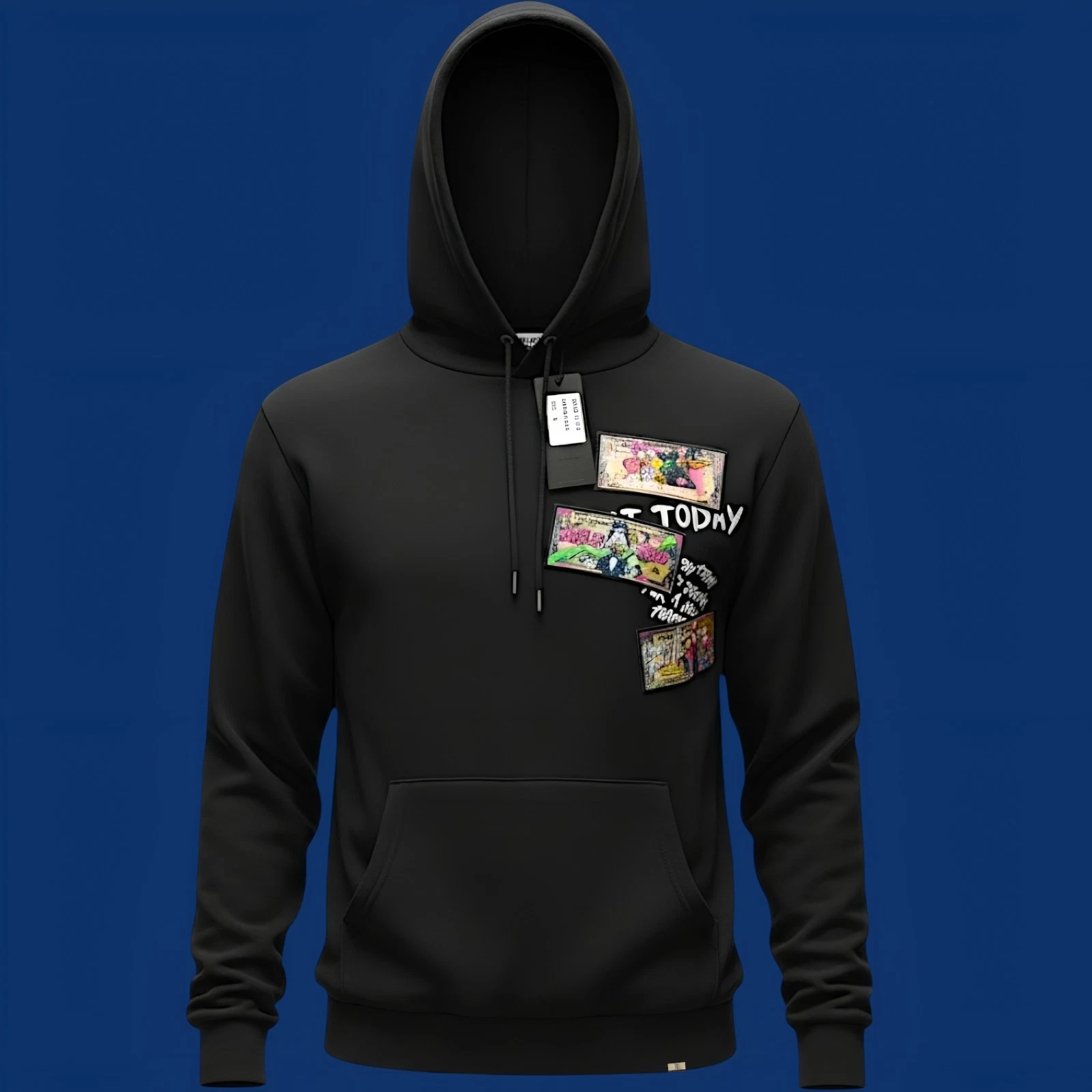 🚹 M US — Left Point Designer Graphic "Scrooge McDuck" Hoodie