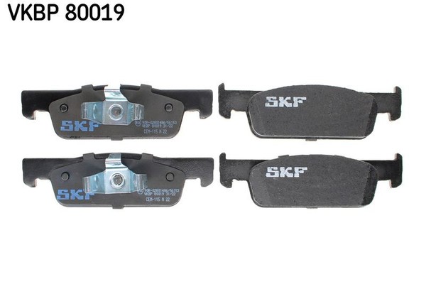 SKF Bremsbelagsatz, Scheibenbremse Vkbp 80019 FüR Dacia Renault Smart-image