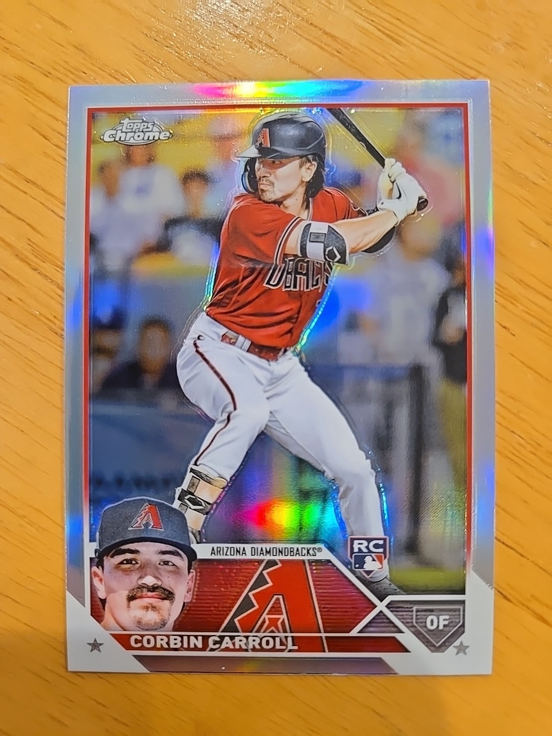 2023 Topps Chrome - Corbin Carroll #95 Refractor (RC)
