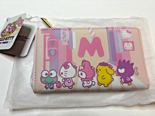 Loungefly Sanrio Hello Kitty And Friends Kawaii Faux Leather Wallet New