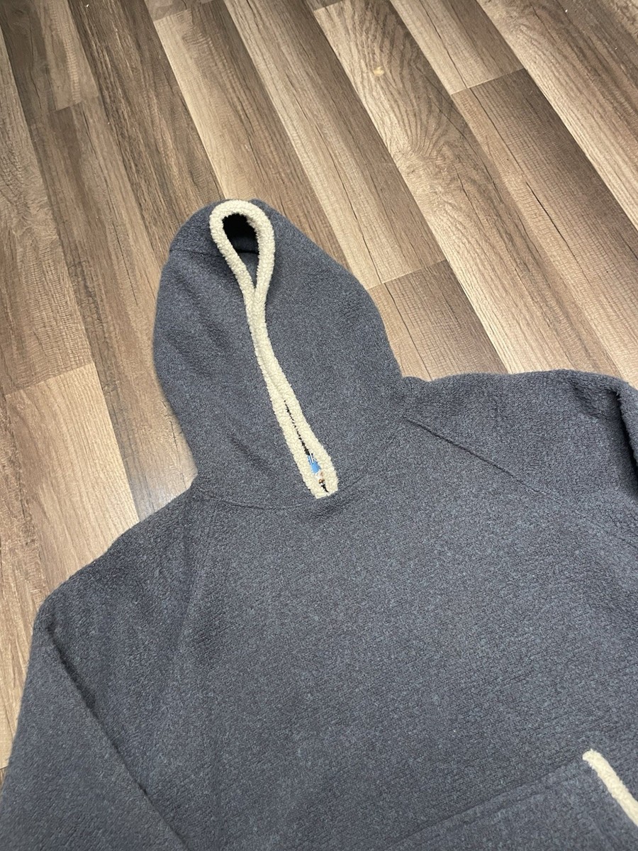 Kuhl Alf Clothing Alfpaca Fleece Gray Ladies Pullover Hoodie Hiking Size Medium View 2
