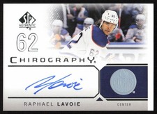 2024-25 SP Authentic Chirography Auto #C-RL Raphael Lavoie Edmonton Oilers