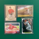 Mike Trout Baseball Card Lot of 4 - Bowman Platinum/Topps Chrome