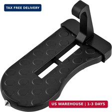 Car Door Step with Roof Rack Mount,Multi-Foldable Aluminum Alloy Roof Rack Car S