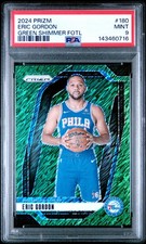 2024 Prizm Green Shimmer Fotl #/5 Eric Gordon #180 76rs SP PSA 9 MINT