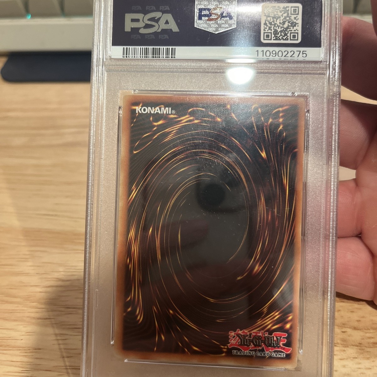 Yu-Gi-Oh! Black Rose Dragon 1st Edition Ghost Rare CSOC-EN039 PSA
