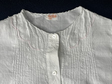 Handmade Infant Dress From Philippines VTG - NO SIZE TAG- SEE MEASUREMENTS