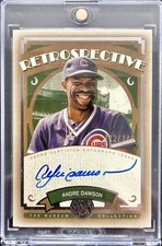 2025 Topps Museum Collection Andre Dawson Retrospective autograph Cubs..’#d 149!